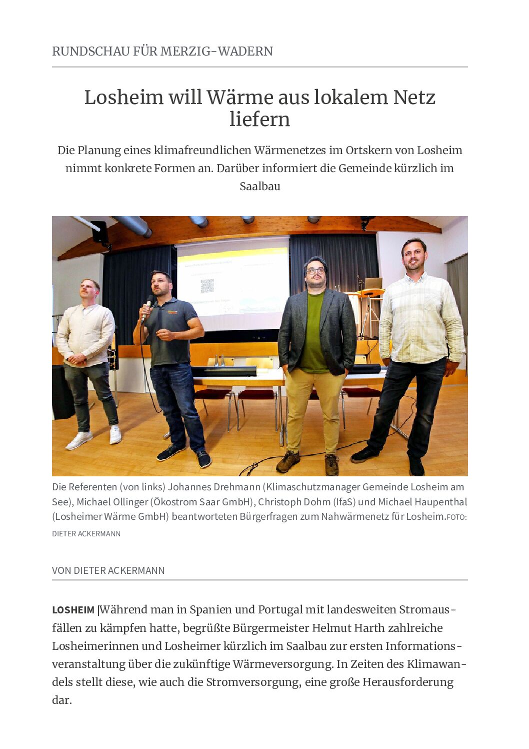 2025_05_03Saarbruecker-zeitung_Veranstaltung Nahwärme